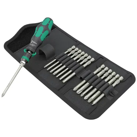 Wera Kraftform Kompakt 838 RA- R M Set 1 - 15-teilig