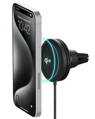 iOttie Velox MagSafe Qi2 Universal-Autohalterung mit kabellosem Ladegerät/Halterung für Lüftungsschlitze