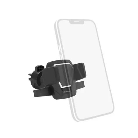 HAMA Easy Snap Auto-Handyhalterung / Befestigung am Lüftungsgitter / 360° drehbar / universell