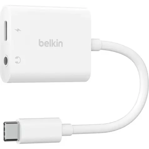 Belkin USB-C-Netzteil weiß / USB-C / 3,5-mm-Klinkenstecker / 60 W