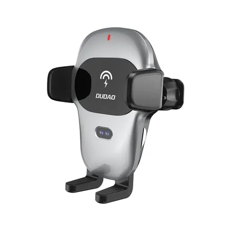 Dudao Auto-Handyhalterung F20xs / Integriertes Qi-Ladegerät / 15 W / Grau