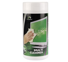Tracer Multi Cleaner - Kunststoff 100 Stück/Mikrofaser-Reinigungstücher für LCD