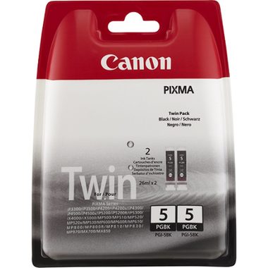 Canon Original Patrone PGI-5 BK Twin Pack schwarz
