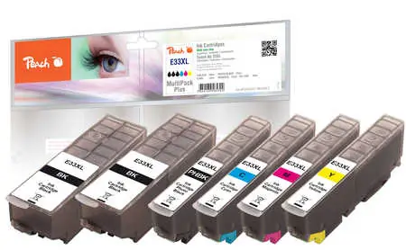 Peach Alternativpatrone 33XL MultiPack PLUS / XP-530 / XP-630 / XP-635 / XP-830