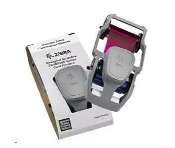 ZEBRA YMCKOK Farbband für ZC350 Modelle / 200 Karten drucken