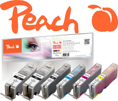 Peach CLI-581XXL kompatible Kartusche blau / für PIXMA TR7550 TR8550 / 12 ml
