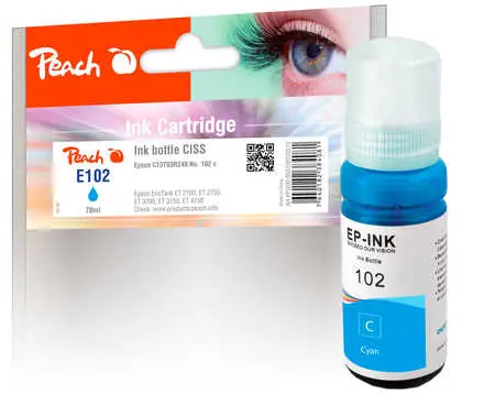Peach C13T03R240 alternative Tinte blau / 70 ml 