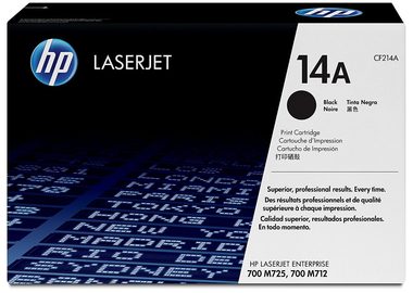 HP 14A Original Toner Schwarz / für HP LaserJet Enterprise 700 M712 & M725 / 10.000 Seiten