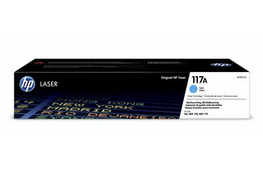 HP 117A Originaltoner blau / für HP Color Laser 150a & 150nw & HP Color Laser MFP 178nw & 179fnw / 700 Seiten