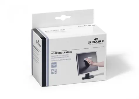 Durable 578702 Befeuchtete Reinigungstücher 50