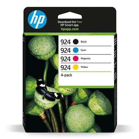HP 6C3Z1N Originalpatrone 924 Multipack / OfficeJet Pro 8122e