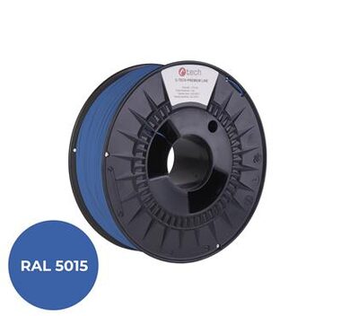 C-tech Premium Line Filament PETG himmelblau | RAL5015 | 1,75 mm | 1 kg