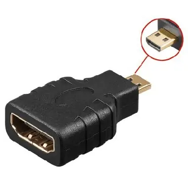 PremiumCord Adapter HDMI Typ A Buchse - Micro HDMI Typ D Stecker