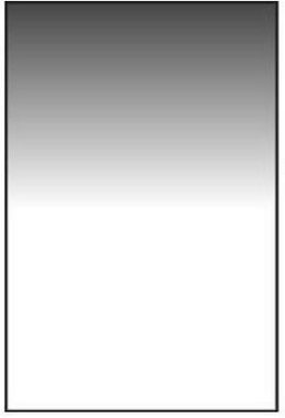 LEE FILTERS ND 0,9 - neutraler Graufilter mit hartem Übergang / 100 x 150 mm