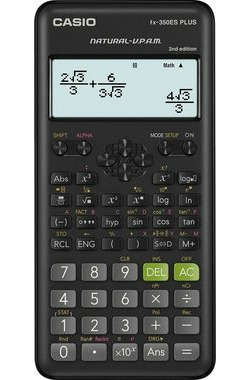 Casio FX 350 ES PLUS 2E schwarz / Schulrechner / zwölfstellig