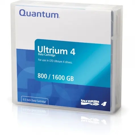 Quantum LTO-4 Ultrium RW-Kassette 0,8 TB / bei Komprimierung bis zu 1,6 TB
