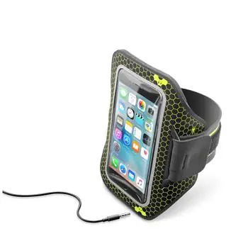 CellularLine ARMBAND RUNNING Sport-Neoprentasche bis Größe 5,2" schwarz