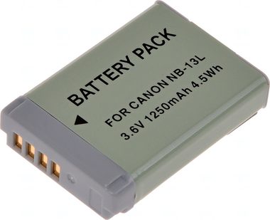 T6 Power Akku Canon NB-13L / 1250mAh / grau