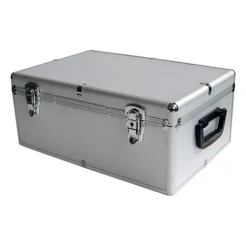MediaRange DJ-Case Koffer für 500 Discs Silber