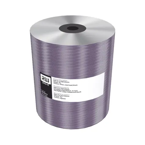 MediaRange DVD+ R 4,7GB 16x Rohling 100 Stück 