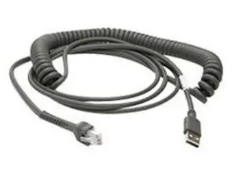 ZEBRA USB-Kabel (CBA-U12-C09ZAR) / verdrillt / 2,7 m