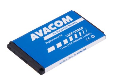 Avacom Akku für Mobiltelefon LG KF300 / Li- ION / 3,7V / 800mAh / Ersatz LGIP-330GP