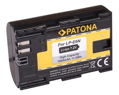Patona Akku für Foto Canon LP-E6 & LP-E6N / 1600mAh / Li- ION