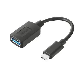 Trust USB-C-zu-USB3.0-Konverter schwarz