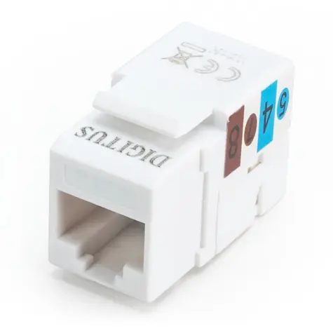 Digitus Modular Jack, RJ45, CAT6, ungeschirmt, LSA, RJ45 F