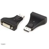 Equip den Konverter DisplayPort -> DVI aus  