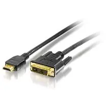 Equip HDMI/-DVI Digital Cable 3,0m, schwarz, HQ