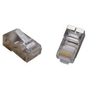 STP-Stecker OPTIX 8P8C Kat.5e Kabelpaket. 100 Stk