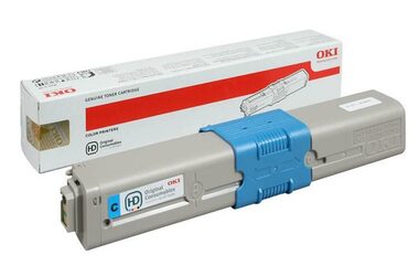OKI Original Toner für C510 & C530 & MC561dn blau / 5.000 Seiten