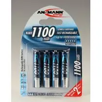 Ansmann Akku AAA NiMH 1100 mAh (4 Stk.)