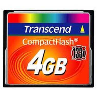 Transcend Compact Flash Karte 133x 4GB