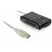 DeLock Konverter USB 2.0 > SATA 22, 16, 13 Pin extern
