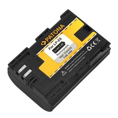 Patona Akku für Foto Canon LP-E6 1300mAh