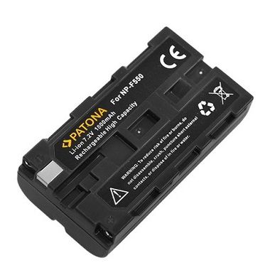 Patona Akku für Foto Sony NP-F550 1500mAh