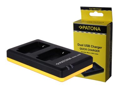 Patona Ladegerät Photo Dual Quick Canon NB-6L USB / Nachverkauf