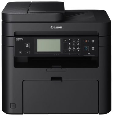 Canon i-SENSYS MF237w / S/W-Laser-Multifunktion / A4 / 23 Seiten pro Minute / Kopieren & Scannen & Faxen / WLAN / USB / LAN