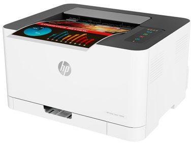 HP Color LaserJet 150nw / Farblaserdrucker / A4 / 18 & 4 Seiten pro Minute / USB 2.0 / WLAN