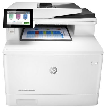 HP Color LaserJet Enterprise MFP M480f / Farbe / Laser / 27 Seiten pro Minute / A4 / 600 x 600 dpi / Duplex / ADF / FAX / USB / LAN