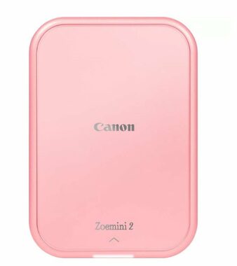Canon Zoemini 2 Roségold + 30x Papier Zink / Kompakter Fotodrucker / 313 x 500 dpi / BT 5.0