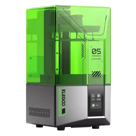 ELEGOO Mars 5 / 3D-Drucker / 6,6" Display / 153,36 x 77,76 x 165 mm 