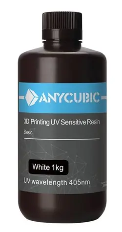 AnyCubic UV-Harz Standard Weiß 1 kg / UV-Harz - flüssiges Druckmaterial
