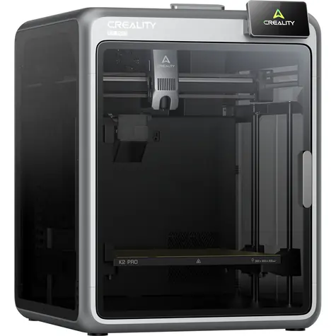 Creality K2 Pro / 3D-Drucker / Schichtdicke 0,05-0,3 mm / Geschwindigkeit 600 mm/s / Display / WLAN