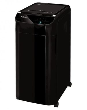 Fellowes Aktenvernichter AutoMax 350 C / 350 Blatt / 4x38 mm / P4 / 230 mm / 68 L