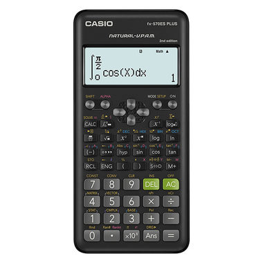 Casio FX 570 ES PLUS 2E schwarz / Tischrechner