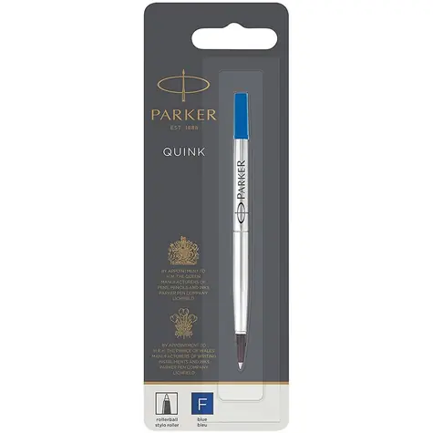 PARKER Quink Roller F blau 1 Stück / Mine für Roller (Keramikstift)