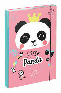 BAAGL Tafeln für Schulhefte A4 Panda / 23x32x3 cm